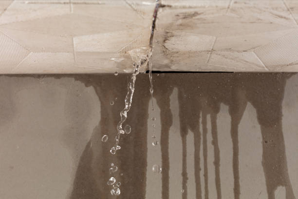 Professional Flood Damage Cleanup technician working in Groesbeck, TX